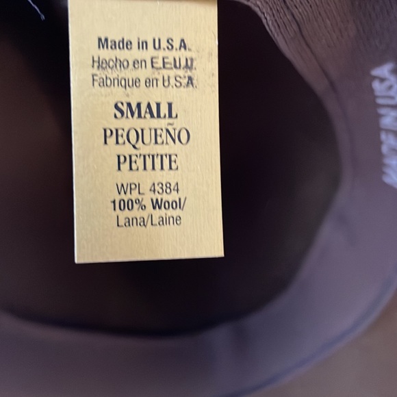 Silverado Wool Cowboy Hat SMALL - Picture 4 of 4